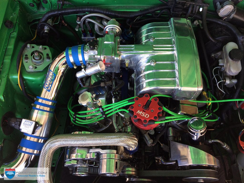 Fox Mustang Engine Bay