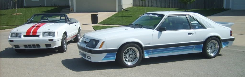 Predator GT302 and Saleen Fox Body Mustangs Together