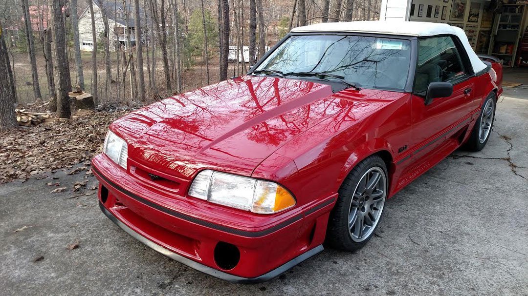 88 red fox mustang