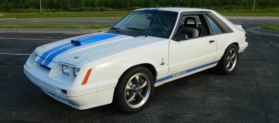 Restored foxbody Mustang Predator