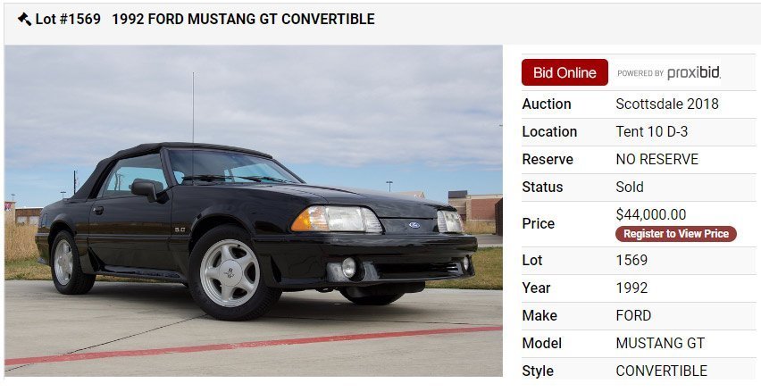 1992 GT Convertible