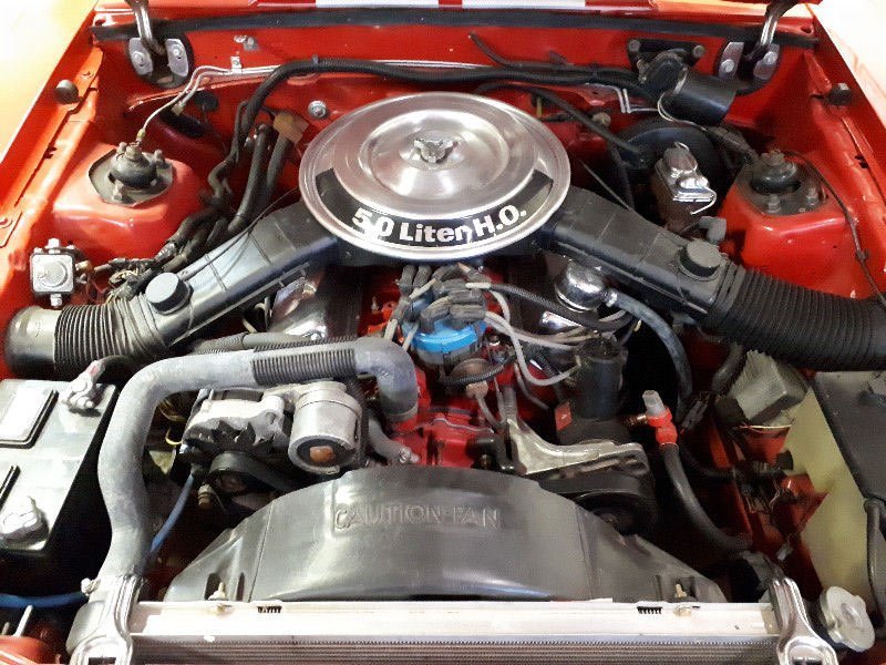 Engine bay - fox mustang