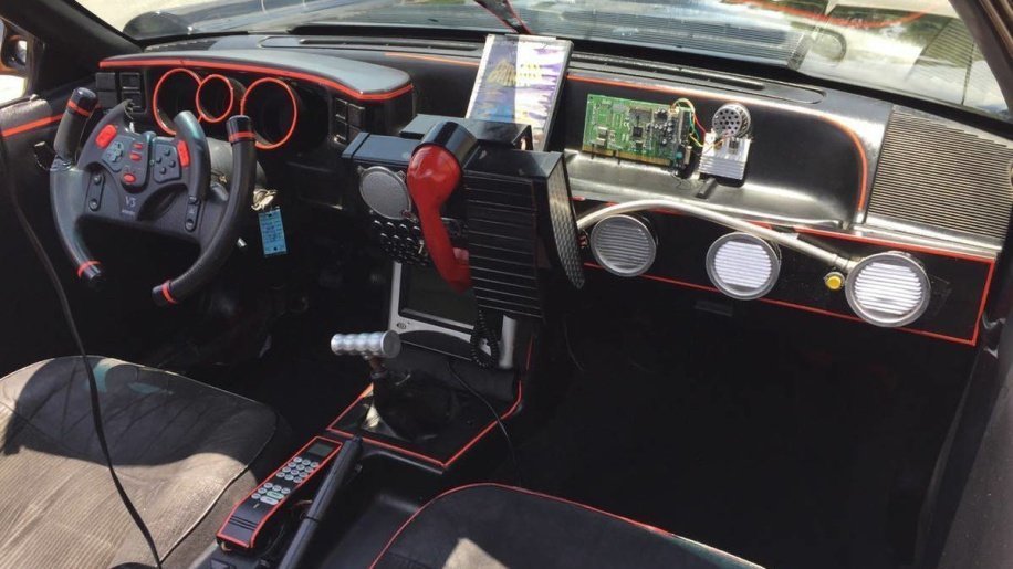 bat mustang interior