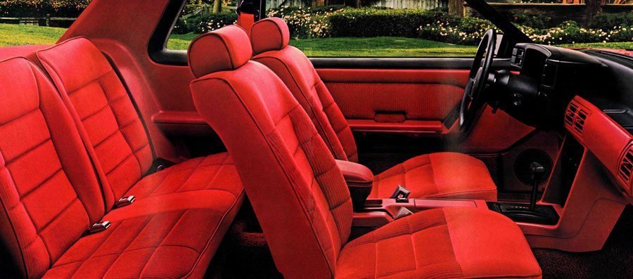 1987 Fox Body interior