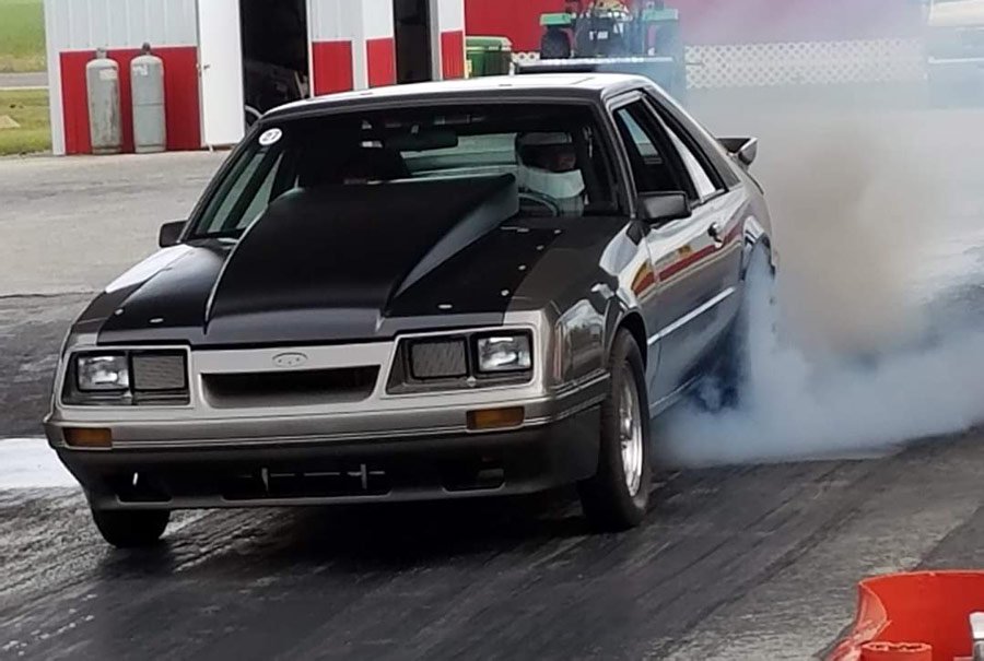 fox mustang dragstrip