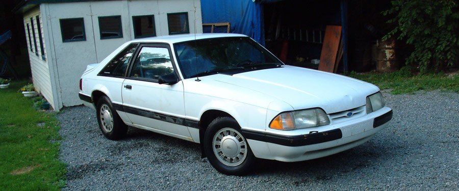 LX 4 banger fox body mustang