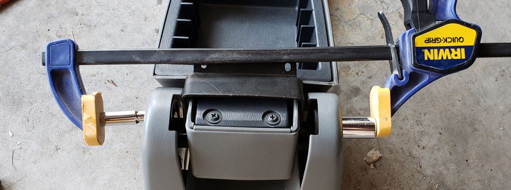 Foxbody Arm rest clamping